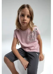 U.S. Polo Assn. U.S. Polo Assn. Girl's Pink Capri Suit