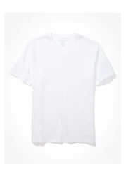 American Eagle تي شيرت AE Super Soft Icon بفتحة رقبة على شكل حرف V
