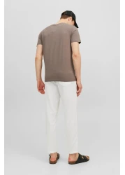 Jack & Jones السراويل الكلاسيكية ذات المقاس المدبب خرطوم كلاسيكي