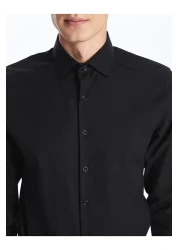 LC Waikiki قميص LCWAIKIKI رسمي بقصة ضيقة وأكمام طويلة للرجال