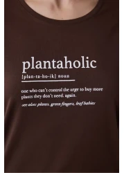 Penti طقم بيجامة بنطال Plantaholic متعدد الألوان