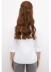 U.S. Polo Assn. Women's White Shirt