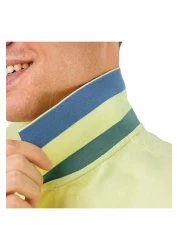 Giordano Men's Performance Polo: Classic Piqué, Tipped Collar, Embroidered Detail