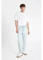 Defacto بنطلون جينز ضيق بقصة ضيقة وخصر عالي من التسعينيات D1820ax24sm