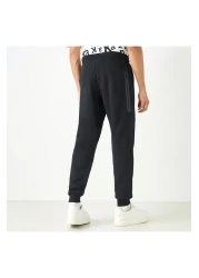 Kappa Joggers with Drawstring Closure and Pockets