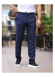 BASEL.CO بنطلون رياضي صيفي من الكتان الرقيق