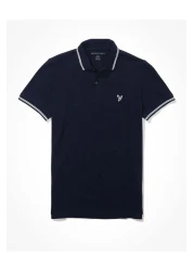 American Eagle قميص بولو بيكيه بقصّة Slim Fit من AE