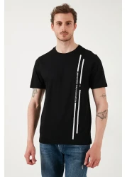 U.S. Polo Assn. U.S. Polo 100% Cotton Regular Fit Crew Neck Stripe Logo t Shirt Men t Shirt G081Sz0112104061