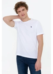 U.S. Polo Assn. تي شيرت أساسي برقبة دائرية للرجال