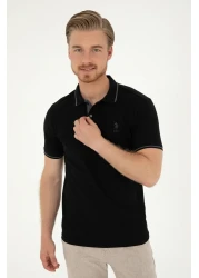 U.S. Polo Assn. Men's Black Basic T-Shirt -50284631-VR046