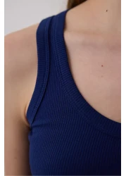 Penti Cherries Pants Navy Blue Pajama Set