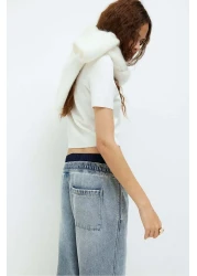 H&M Denim pull-on trousers