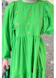 lamelif فستان إليكا صيفي أخضر