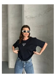 asur boutique تي شيرت نسائي برقبة دائرية من Asur Boutique