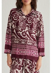  Collection Pink Woven Bottom-Top Suit Twoss24Au00082