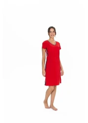 U.S. Polo Assn. Women's Red Nightgown - 20007