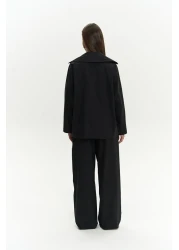 Mai Blenham Black Shirt Pants Set