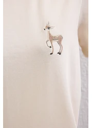  Collection 100% Cotton Embroidered - Regular Fit T-Shirt Twoss24Ts00160