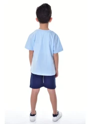 ZUZUNGA Bluey Printed 2-Piece Shorts - T-Shirt Kids Set