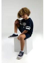 U.S. Polo Assn. U.S. Polo Assn Licensed Sim Navy Boys Bermuda Suit