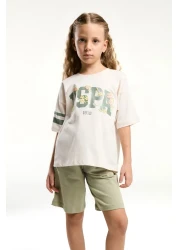 U.S. Polo Assn. U.S. Polo Assn. Girl's White Bermuda Suit