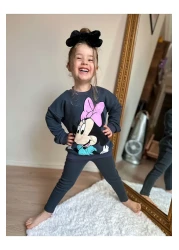 YİGİT BUTİK مجموعة الفتيات المطبوعة من Yigit Boutique Minnie