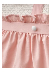 Lumia Baby فستان طفلة مع تفاصيل الدانتيل