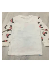 Süpermini 53-50-23 Mikili Patterned 2-Piece Girls Pajama Set 1-3 Years