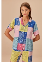 Suwen Patch Masculine Pajama Set