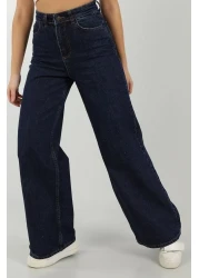 BROSERER Olivia Denim Palazzo Jeans - Loose Leg