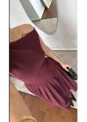 ForOre Boat Neck Basic Pinterest Dress