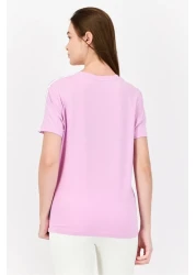 adidas Women Sportswear Fit Short Sleeve Outdoor T-shirt, Pink