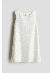 H&M Sequined A-line dress