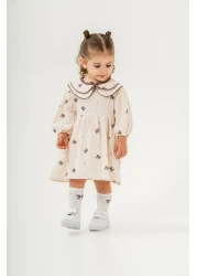 JNF kids Baby Girl Summer Bow Dress (Short Socks with Gift)