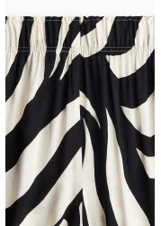 H&M Cropped pull-on trousers