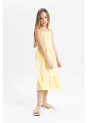 Defacto Girl's Strap Dress B4466A824SM