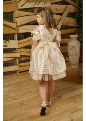 HC Kids Wear Graduation Party Evening Dress For Girls