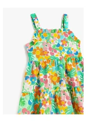 Koton white design Cotton Dress