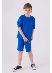 U.S. Polo Assn. Boy's Blue Bermuda Suit