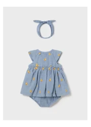Mayoral Baby Girl Dress - Newborn Bandana 1806
