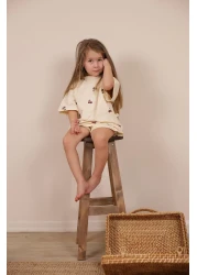 OhlalaKoala Cherry Printed Shorts Set