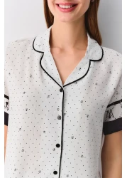 Suwen Monogram Masculine Pajama Set