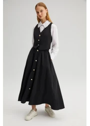 Touche Prive Kupra Vest and Skirt Set