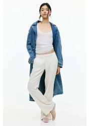 H&M Linen-blend Tailored Trousers