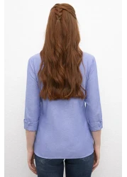 U.S. Polo Assn. Women's Navy Blue Shirt