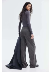 H&M High-waisted tailored trousers