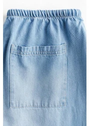 H&M بنطلون جينز برباط