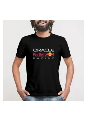 Built By Crazy تي شيرت للجنسين بشعار Red Bull Oracle