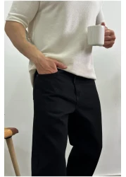 corfixman بنطلون أسود فضفاض