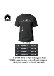 uyguntarz Unisex Paris Printed Oversize T-shirt